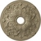 Ekena Millwork Jamie Ceiling Medallion (Fits Canopies up to 3 7/8"), 23 5/8"OD x 3 7/8"ID x 2 1/8"P, Gobi Desert CM23JAGDF - alternate 1